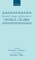 Book Cover for Selected Letters and Journals of George Crabbe by George Crabbe