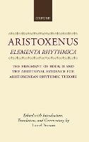 Book Cover for Aristoxenus Elementa Rhythmica by Editor