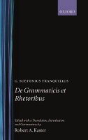 Book Cover for De Grammaticis et Rhetoribus by Suetonius