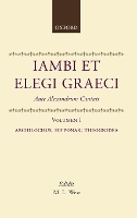 Book Cover for Iambi et Elegi Graeci: Ante Alexandrum Cantati by Editor