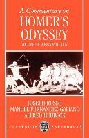 Book Cover for A Commentary on Homer's Odyssey: Volume III: Books XVII-XXIV by Joseph Professor, Department of Classics, Professor, Department of Classics, Haverford College, Pennsylvania Russo, Fernandez