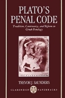 Book Cover for Plato's Penal Code by Trevor J late Professor of Greek, late Professor of Greek, University of NewcastleuponTyne deceased Saunders