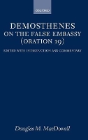 Book Cover for On the False Embassy (Oration 19) by Demosthenes