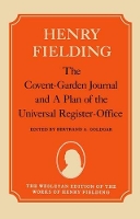 Book Cover for The Covent-Garden Journal and A Plan of the Universal Register-Office by Henry Fielding