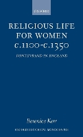 Book Cover for Religious Life for Women c.1100-c.1350 by Berenice M Education Consultant, Diocese of Lismore NSW, Education Consultant, Diocese of Lismore NSW Kerr