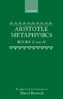 Book Cover for Metaphysics Books Z and H by Aristotle