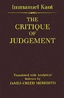 Book Cover for The Critique of Judgement by Immanuel Kant