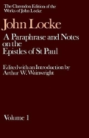 Book Cover for John Locke: A Paraphrase and Notes on the Epistles of St. Paul by John Locke