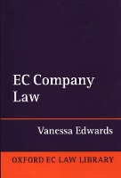 Book Cover for EC Company Law by Vanessa Legal Secretary, Chambers of Advocate General Jacobs, Court of Justice of the European Communities, Legal Sec Edwards