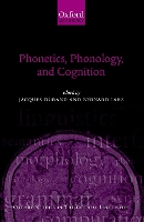 Book Cover for Phonetics, Phonology, and Cognition by Jacques , Professor of Linguistics, University of ToulouseLe Mirail Durand