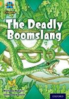 Book Cover for The Deadly Boomslang by Michaela Morgan