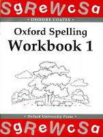 Book Cover for Oxford Spelling Workbooks: Workbook 1 by Deirdre Coates