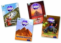 Book Cover for Project X CODE Extra: Purple Book Band, Oxford Level 8: Wonders of the World and Pyramid Peril, Mixed Pack of 4 by Mara Bergman, Jane Penrose, Mike Tucker