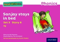 Book Cover for Sanjay Stays in Bed by Gill Munton