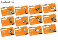 Book Cover for Read Write Inc. Phonics: Orange Set 4 Core Black & White Storybooks (Pack of 120) by Gill Munton