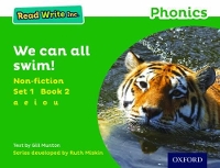 Book Cover for Read Write Inc. Phonics: We Can All Swim! (Green Set 1 Non-fiction 2) by Gill Munton