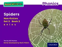 Book Cover for Read Write Inc. Phonics: Spiders (Purple Set 2 Non-fiction 2) by Gill Munton