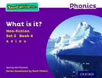 Book Cover for Read Write Inc. Phonics: What is it? (Purple Set 2 Non-fiction 4) by Gill Munton