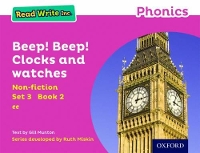 Book Cover for Read Write Inc. Phonics: Beep! Beep! Clocks and Watches (Pink Set 3 Non-fiction 2) by Gill Munton