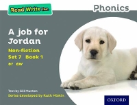 Book Cover for Read Write Inc. Phonics: A Job for Jordan (Grey Set 7 Non-fiction 1) by Gill Munton