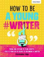 Book Cover for How to Be a Young #Writer by Christopher Edge