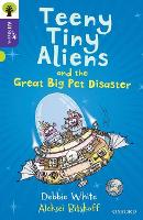 Book Cover for Teeny Tiny Aliens and the Great Pet Disaster by Debbie White