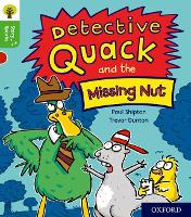 Book Cover for Detective Quack and the Missing Nut by Paul Shipton