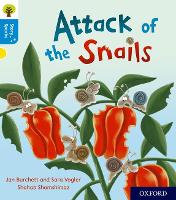 Book Cover for Attack of the Snails by Jan Burchett, Sara Vogler