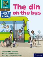 Book Cover for Read Write Inc. Phonics: The din on the bus (Green Set 1 Book Bag Book 1) by Adrian Bradbury