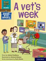 Book Cover for Read Write Inc. Phonics: A vet's week (Orange Set 4 Book Bag Book 2) by Adrian Bradbury
