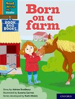 Book Cover for Read Write Inc. Phonics: Born on a farm (Orange Set 4 Book Bag Book 8) by Adrian Bradbury