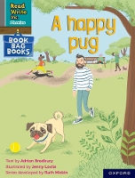 Book Cover for Read Write Inc. Phonics: A happy pug (Grey Set 7 Book Bag Book 1) by Adrian Bradbury