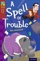 Book Cover for A Spell of Trouble by Alan MacDonald