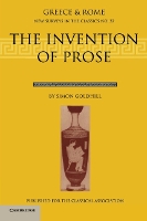 Book Cover for The Invention of Prose by Simon University of Cambridge Goldhill