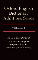 Book Cover for Oxford English Dictionary Additions Series: Volume 1 by John Simpson