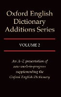 Book Cover for Oxford English Dictionary Additions Series: Volume 2 by John Simpson