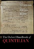 Book Cover for The Oxford Handbook of Quintilian by Marc (Radboud University) van der Poel