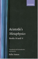 Book Cover for Metaphysics Books M and N by Aristotle
