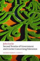 Book Cover for Second Treatise of Government and A Letter Concerning Toleration by John Locke