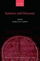 Book Cover for Sentence and Discourse by Jacqueline Emeritus Professor, Emeritus Professor, Université Paris 3 Guéron