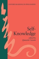 Book Cover for Self-Knowledge by Quassim (Fellow and Tutor in Philosophy, Fellow and Tutor in Philosophy, Wadham College, Oxford) Cassam