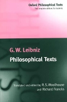 Book Cover for Philosophical Texts by G W Leibniz, R S Woolhouse