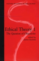 Book Cover for Ethical Theory 1 by James (University Professor, Department of Philosophy, University Professor, Department of Philosophy, The University  Rachels