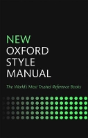 Book Cover for New Oxford Style Manual by Oxford University Press