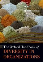 Book Cover for The Oxford Handbook of Diversity in Organizations by Regine (Associate Professor, Associate Professor, Vienna University of Economics of Business Administration, Department  Bendl