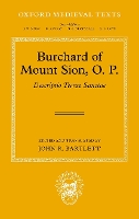 Book Cover for Burchard of Mount Sion, O. P. by John R Emeritus Fellow, Emeritus Fellow, Trinity College, Dublin Bartlett