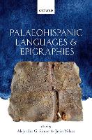 Book Cover for Palaeohispanic Languages and Epigraphies by Alejandro G. (Assistant Professor of Roman Art and Archaeology, Assistant Professor of Roman Art and Archaeology, Unive Sinner