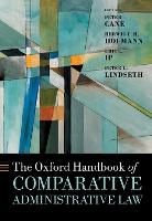 Book Cover for The Oxford Handbook of Comparative Administrative Law by Peter (Senior Research Fellow, Senior Research Fellow, Christ's College Cambridge) Cane