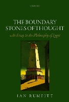 Book Cover for The Boundary Stones of Thought by Ian (University of Oxford) Rumfitt