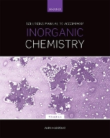 Book Cover for Solutions Manual to Accompany Inorganic Chemistry 7th Edition by Alen (University of Toronto) Hadzovic